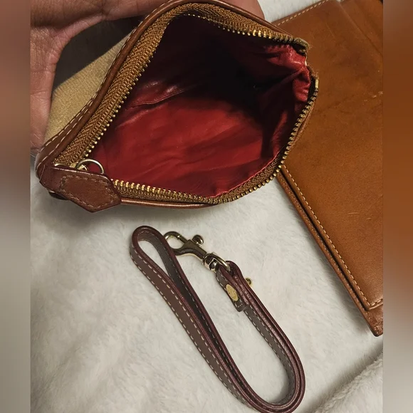 Dooney & Bourke Checkbook Wallet & Coin Wristlet Clutch - Picture 5 of 5